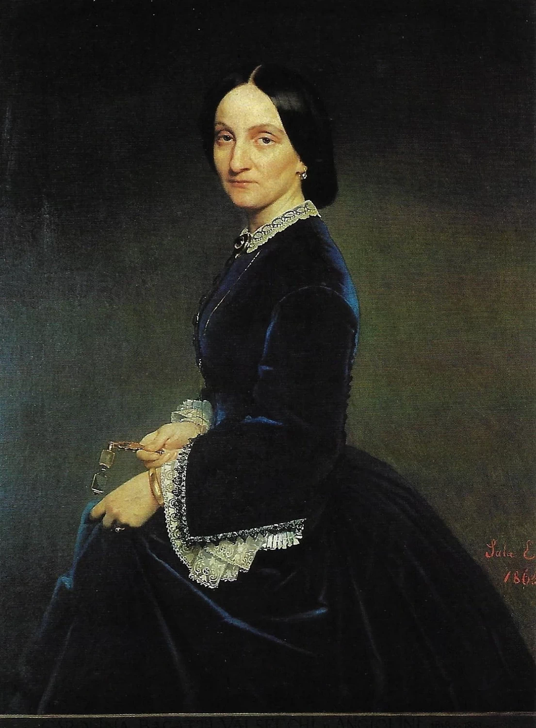 Ritratto di Carolona Bagatti Valsecchi Angiolini, 1865